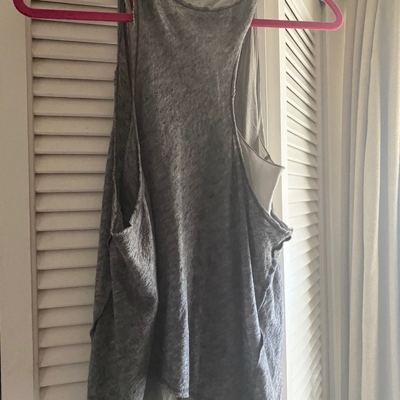 Rory beca grey silk tank with scarf - Picture 3 of 3